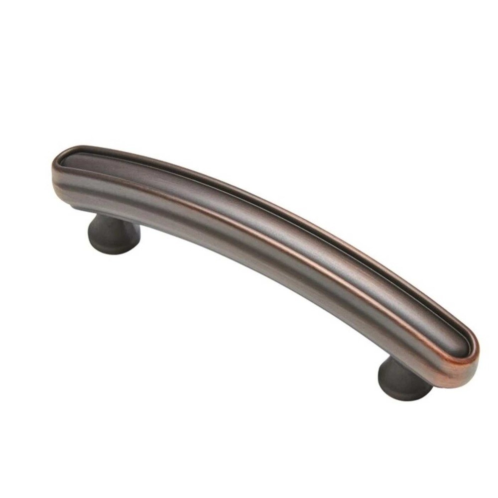 Lot Of 10 Allen + Roth Aged Bronze Cabinet Handle Pull, 3 Inch Centers EX0517169 - Picture 2 of 4